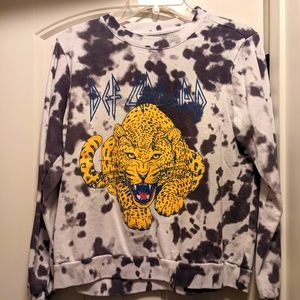 Def Leppard graphic sweatshirt